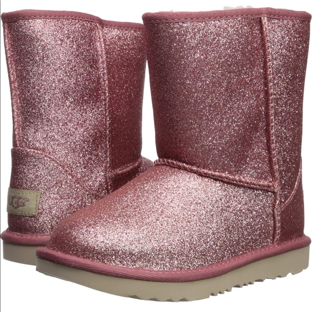 UGG Classic Short II Glitter Snow Boots - Picture 4 of 13
